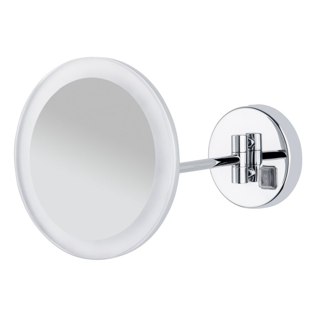 Kristal Ledli Makyaj Aynası Tek Kollu-NV1003-1